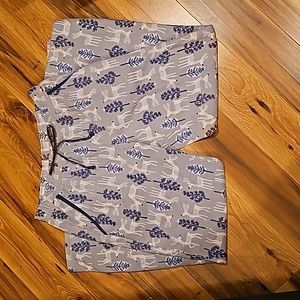 Reindeer pants - women's snuggly pajama pants